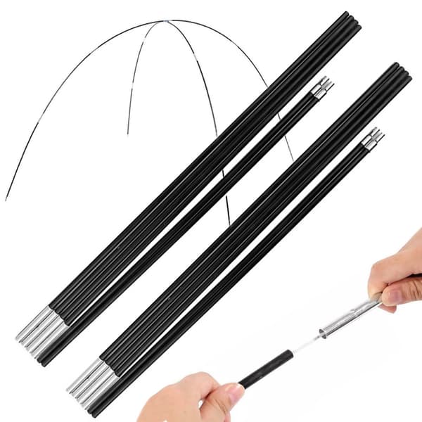 Tältvägg hopfällbar 340 cm - 6 segment, 2 paket