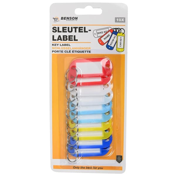 Nøglebrikker 10 stk
