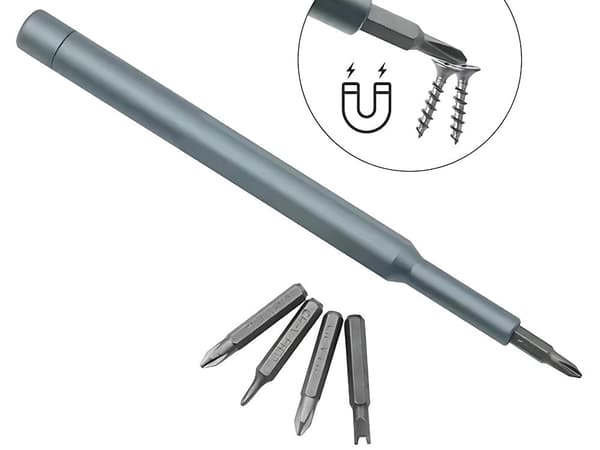 Præcisionsskruetrækkersæt 24 dele - Magnetiske bits med etui