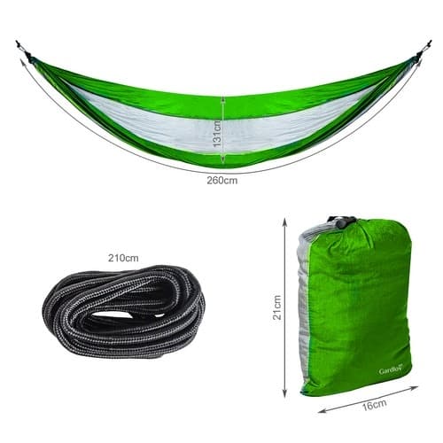 Hängmatta Camping - 260x140 cm