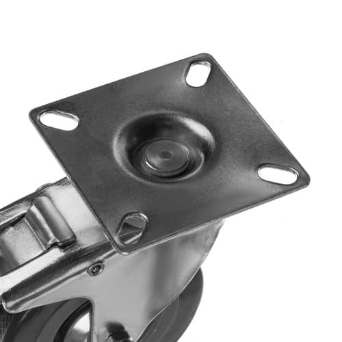 Svingbare Kædehjul med Bremse - Transportruller - 16-Pack