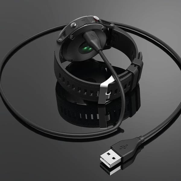 Oplader kompatibel med Garmin-ur – USB - 2-Pak