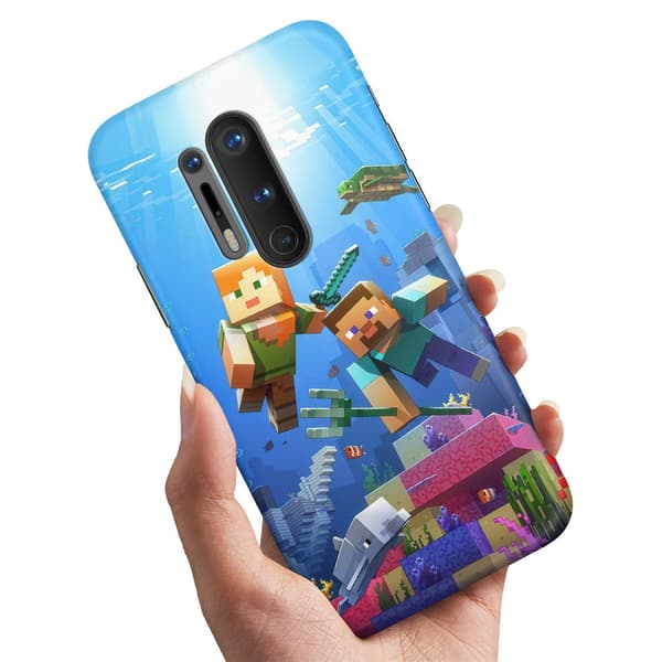 Deksel / Mobildeksel til OnePlus 8 Pro - Minecraft