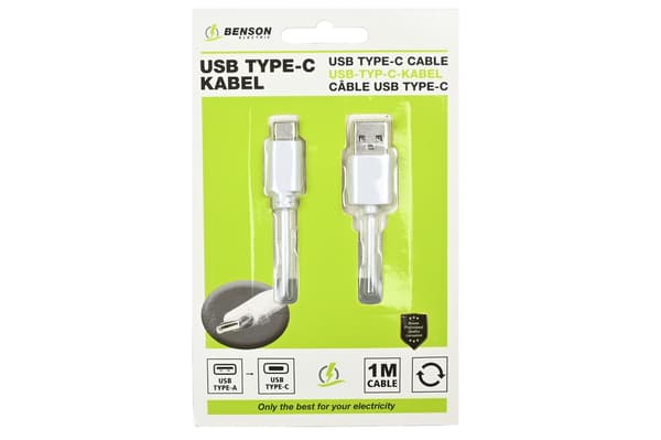 USB-C-kaapeli 1 m