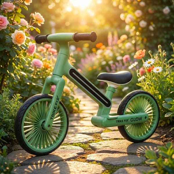 Balanscykel med LED för barn - Springcykel