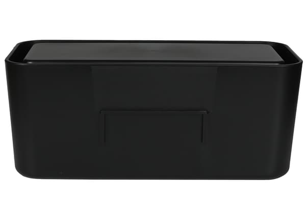 Kabelboks 31 x 13,5 x 13 cm sort