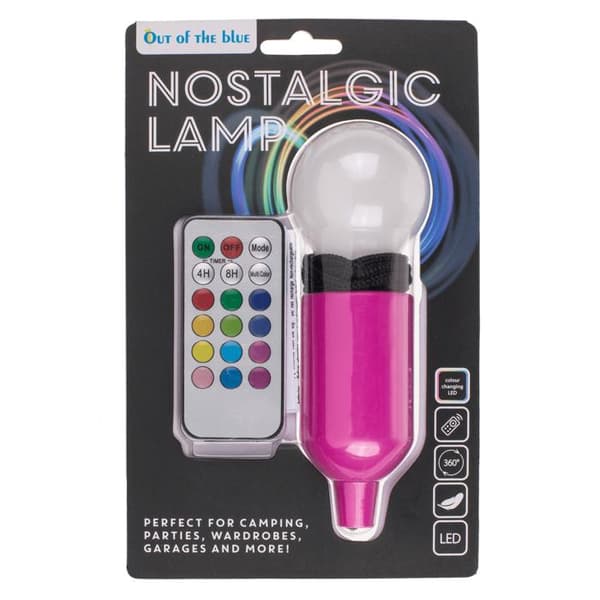 Langaton LED-lamppu narulla - RGB