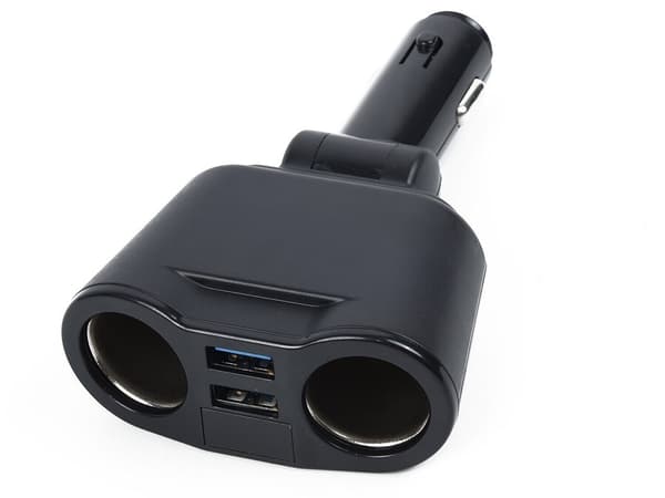 Biladapter / USB adapter till bilen - 12-24V