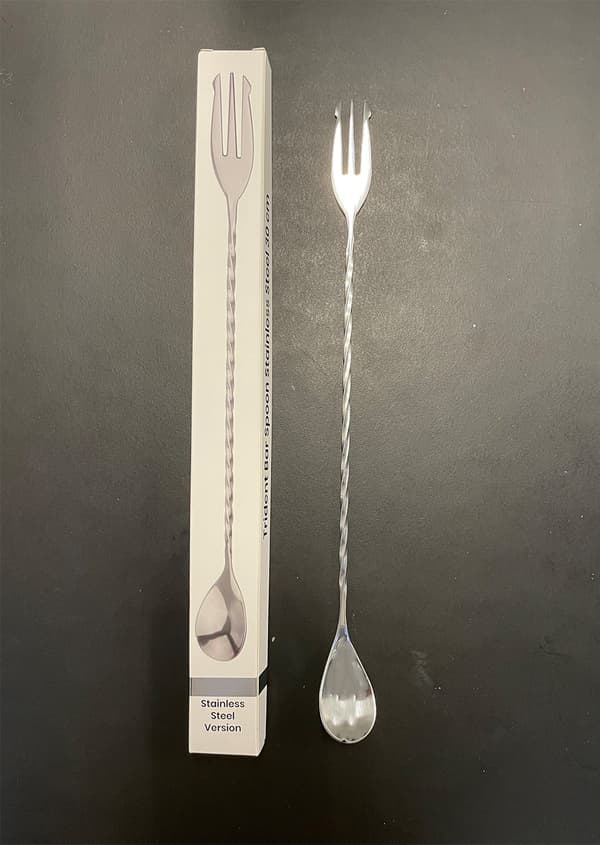 Trident Barsked 30 cm Rostfritt Stål