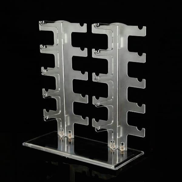 Brillestativ til 10 briller plexiglas