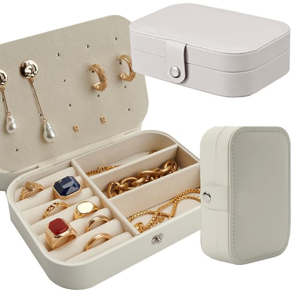Casket organizer smyckeskrin elegant rymlig ask