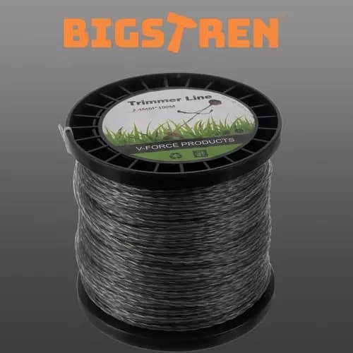 100m Trimmertråd / Trimmerline - Line til Trimmer - 2,4mm