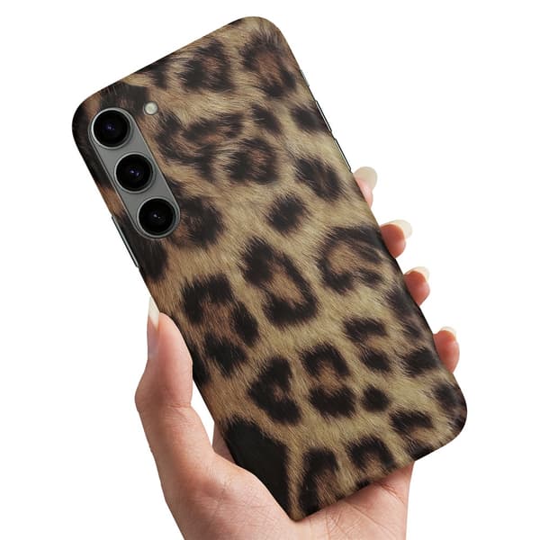 Deksel / Mobildeksel til Samsung Galaxy S23 - Leopard