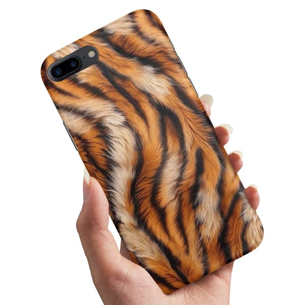 Cover / Mobilcover til iPhone 7 / 8 Plus - Tiger