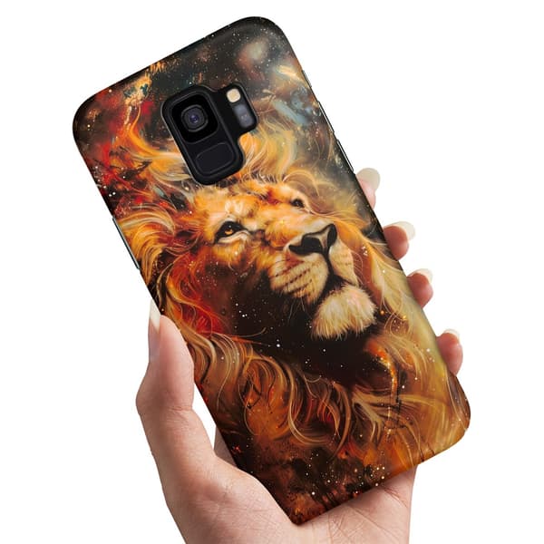 Deksel / Mobildeksel til Samsung Galaxy S9 - Lion