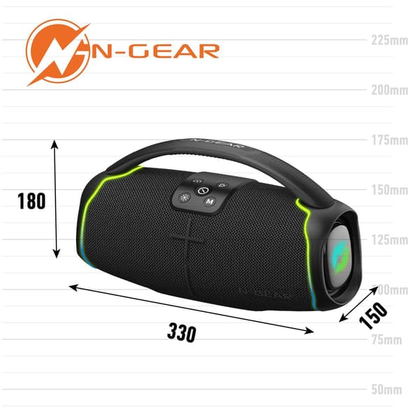 Bluetooth-kaiutin N-Gear NRG200