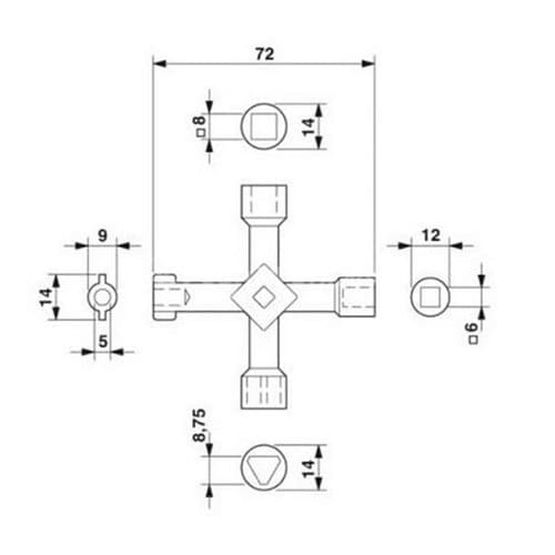 Yleisavain 4-tie