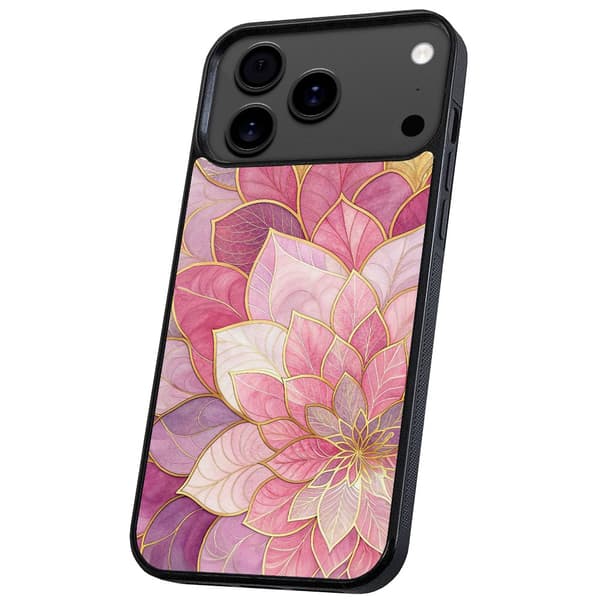 iPhone 17 / 18 Pro Max - Deksel/Mobildeksel Flower