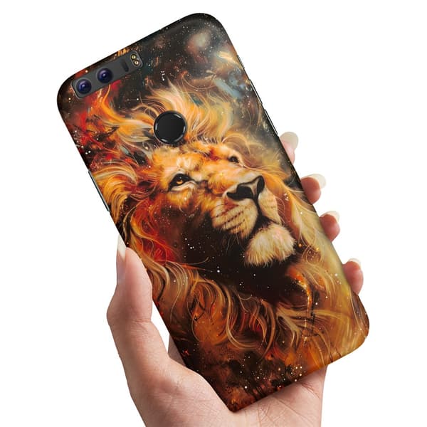 Deksel / Mobildeksel til Huawei Honor 8 - Lion