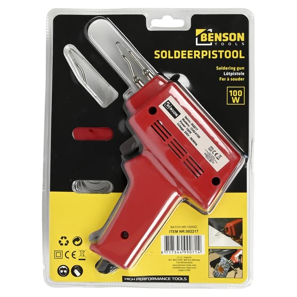 Loddebolt pistol 100W