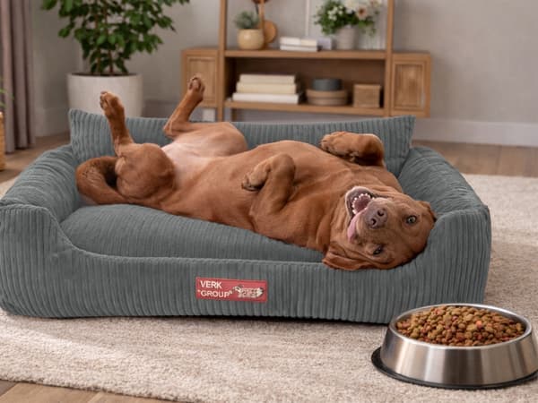 Hunde- og kattseng liten sklisikker