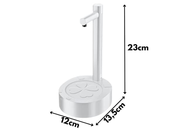 Vannpumpedispenser USB-flaske