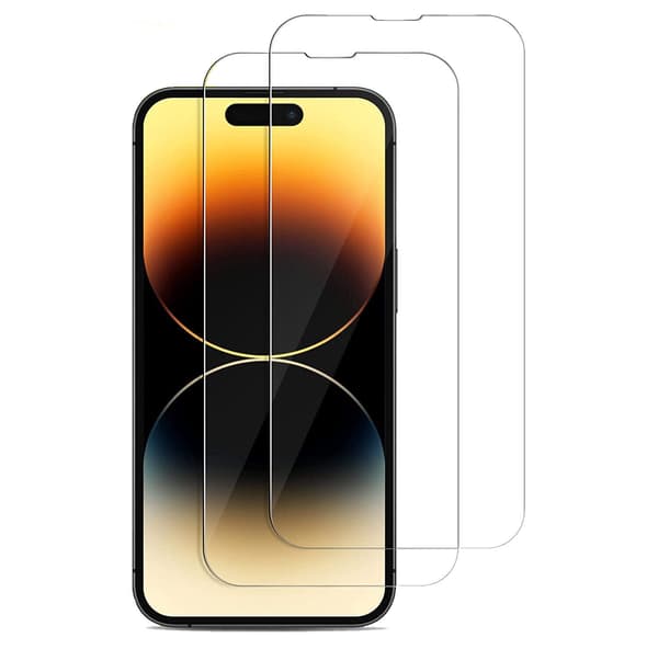 2st iPhone 15 Plus - Skärmskydd Härdat Glas