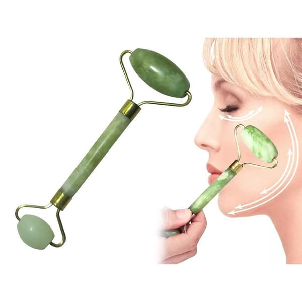 Ansigtsmassage / Massage Jade Roller - Masser ansigtet