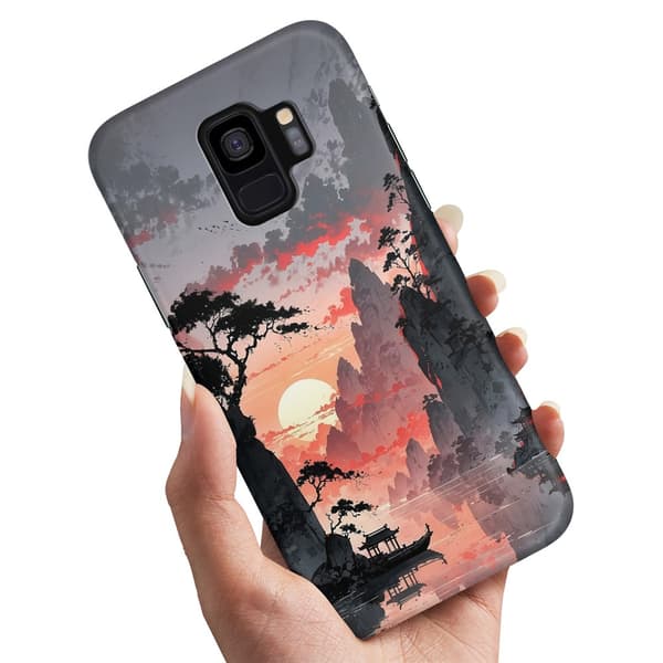 Deksel / Mobildeksel til Samsung Galaxy S9 - Sunset