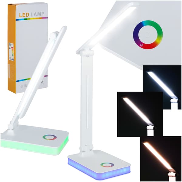 LED skrivebordslampe sammenleggbar