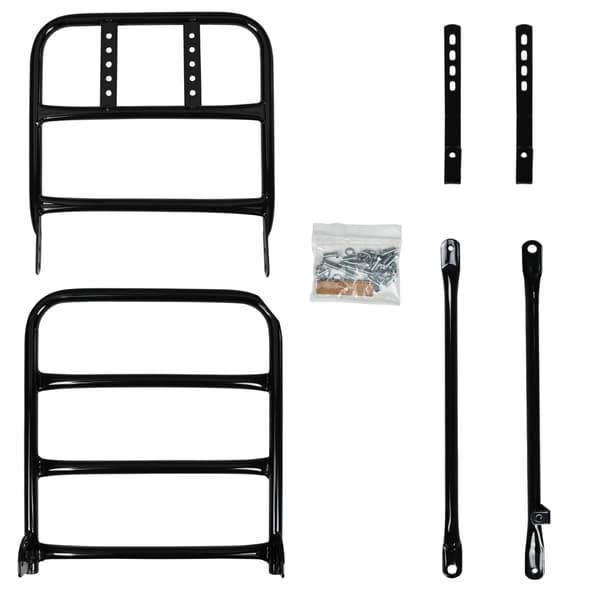 Cykeltaskeholder 28″ + støtte sort