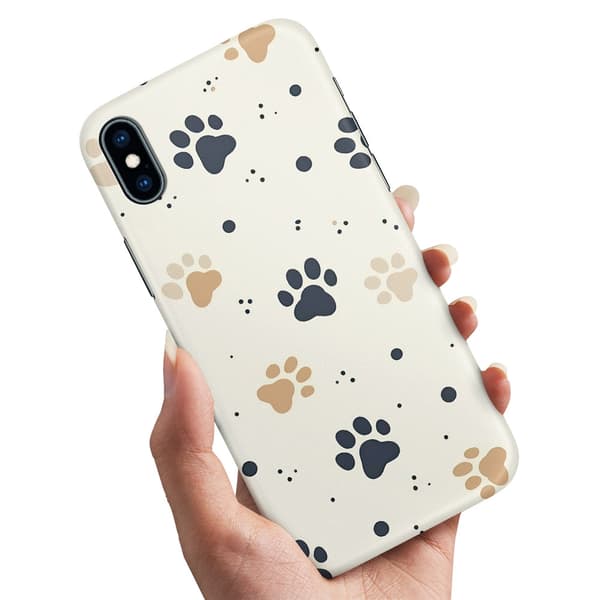 Deksel / Mobildeksel til iPhone X / XS - Paws