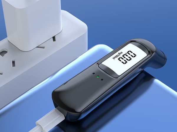 Alkomätare digital USB portabel