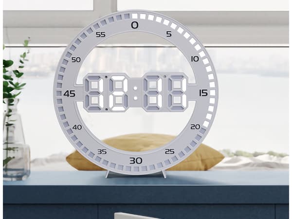 LED-termometer - Digital klocka med bakgrundsbelysning