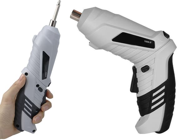Skrutrekker mini - 45 deler med bits og USB-lading