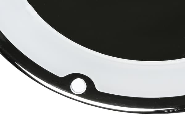 Sminkspegel 21 LED med sugpropp vit