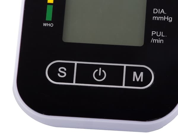 Blodtrycksmätare överarm - LCD-display med arytmikontroll