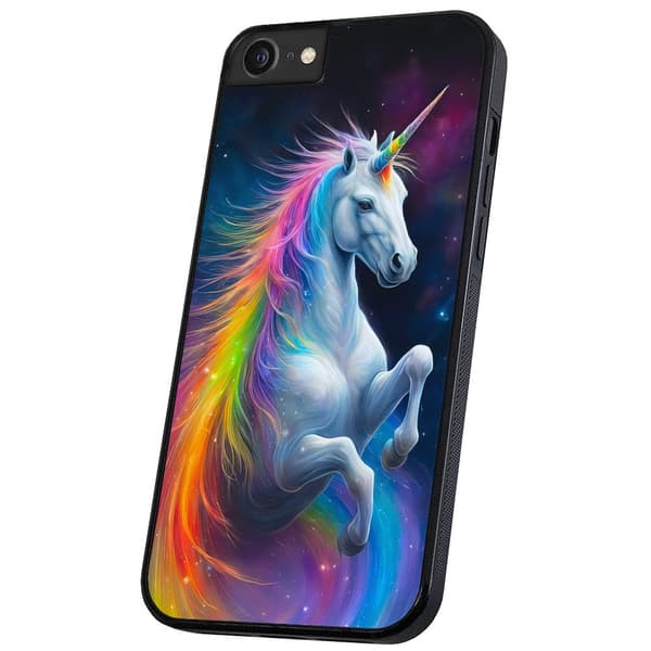 iPhone 16e/17e - Deksel/Mobildeksel Unicorn