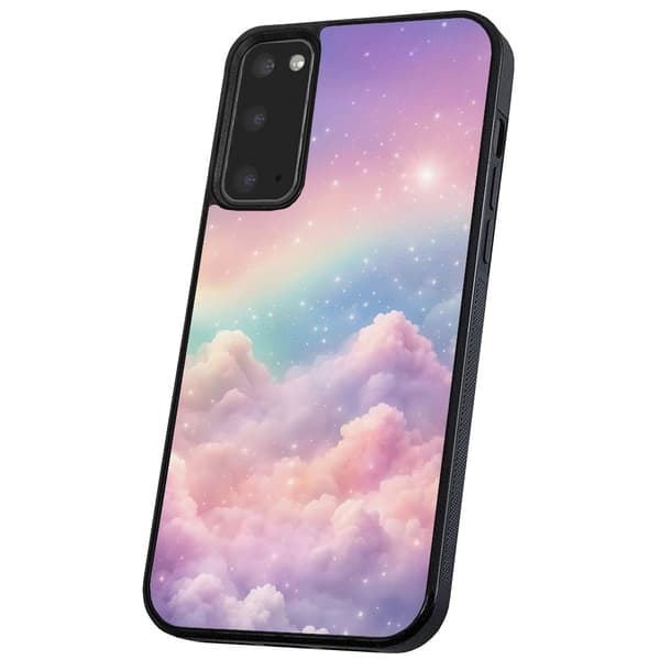 Samsung Galaxy S9 - Deksel/Mobildeksel Rainbow Clouds