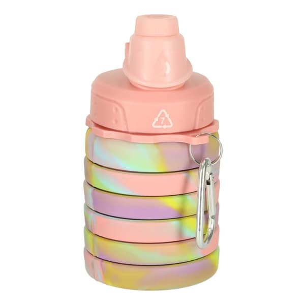 Vandflaske Sammenklappelig - 500 ml - MultiColor