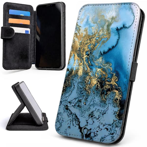 Lommebok Deksel / Mobildeksel til iPhone 17 Pro Max - Kunstmønster