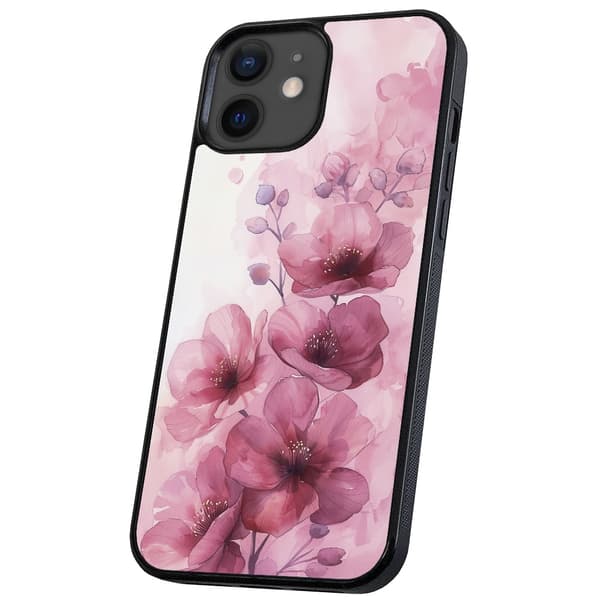 iPhone 12/12 Pro - Deksel/Mobildeksel Flowers