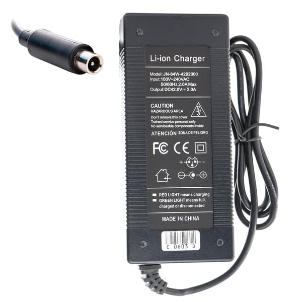Lader til Xiaomi El-scooter - 42V 2A - M365, Pro 2, Essential