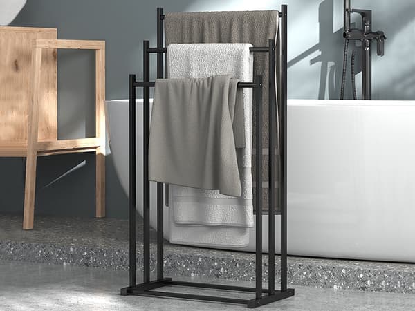 Håndklædeholder metal - Loftdesign til badeværelse