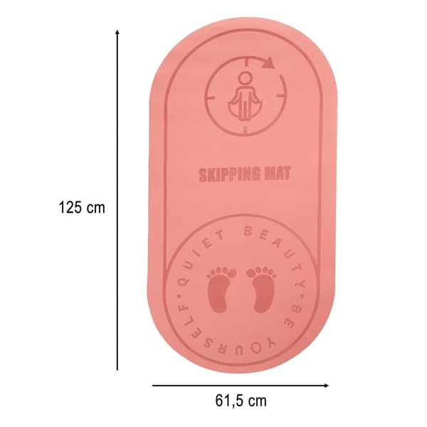 Yogamatta 127x63x0.6 cm rosa