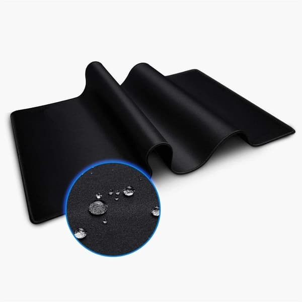 Gaming Musemåtte Stor - 90x40cm - Sort