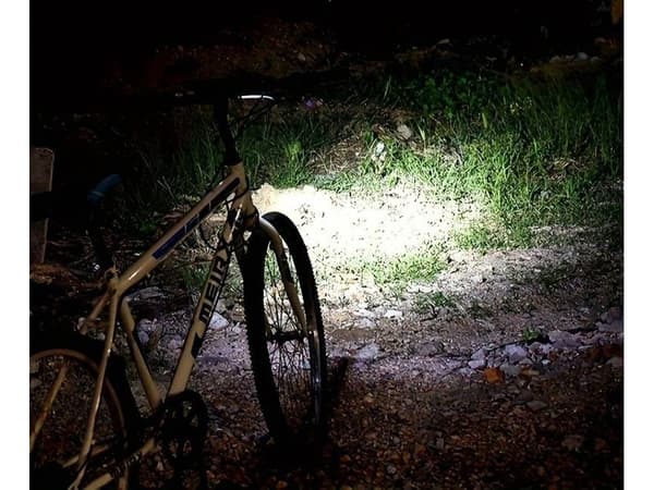Cykel led ljus fram bak usb batteri styrset
