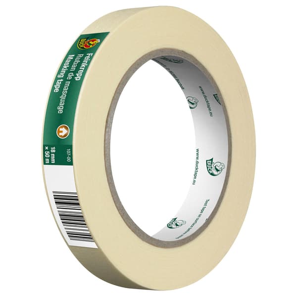 Maskeringstape Basic 18 mm x 50 m