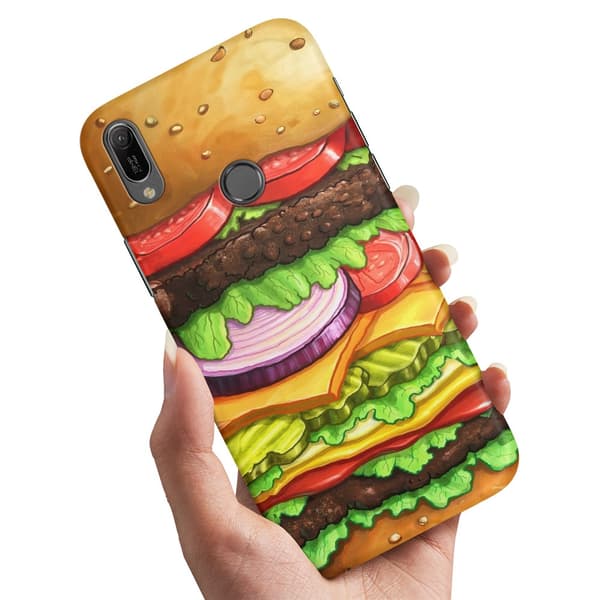 Deksel / Mobildeksel til Samsung Galaxy A40 - Hamburger