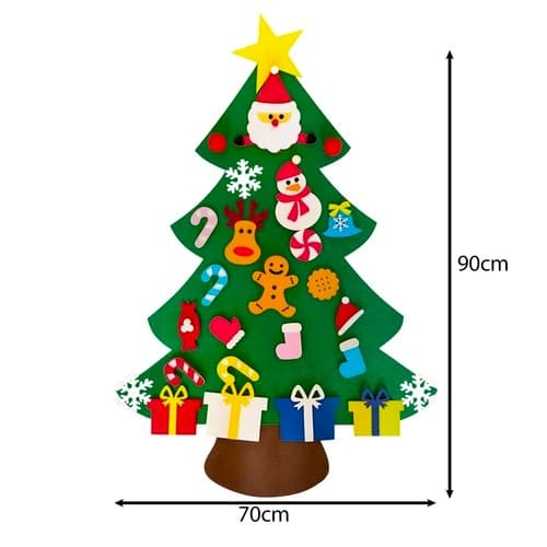 Juletræ Vægdekoration - Julepynt